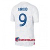 Virallinen Fanipaita Ranska Olivier Giroud 9 Vieraspelipaita MM-Kisat 2022 - Miesten